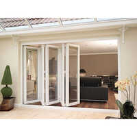 Upvc Folding Door - Color: White