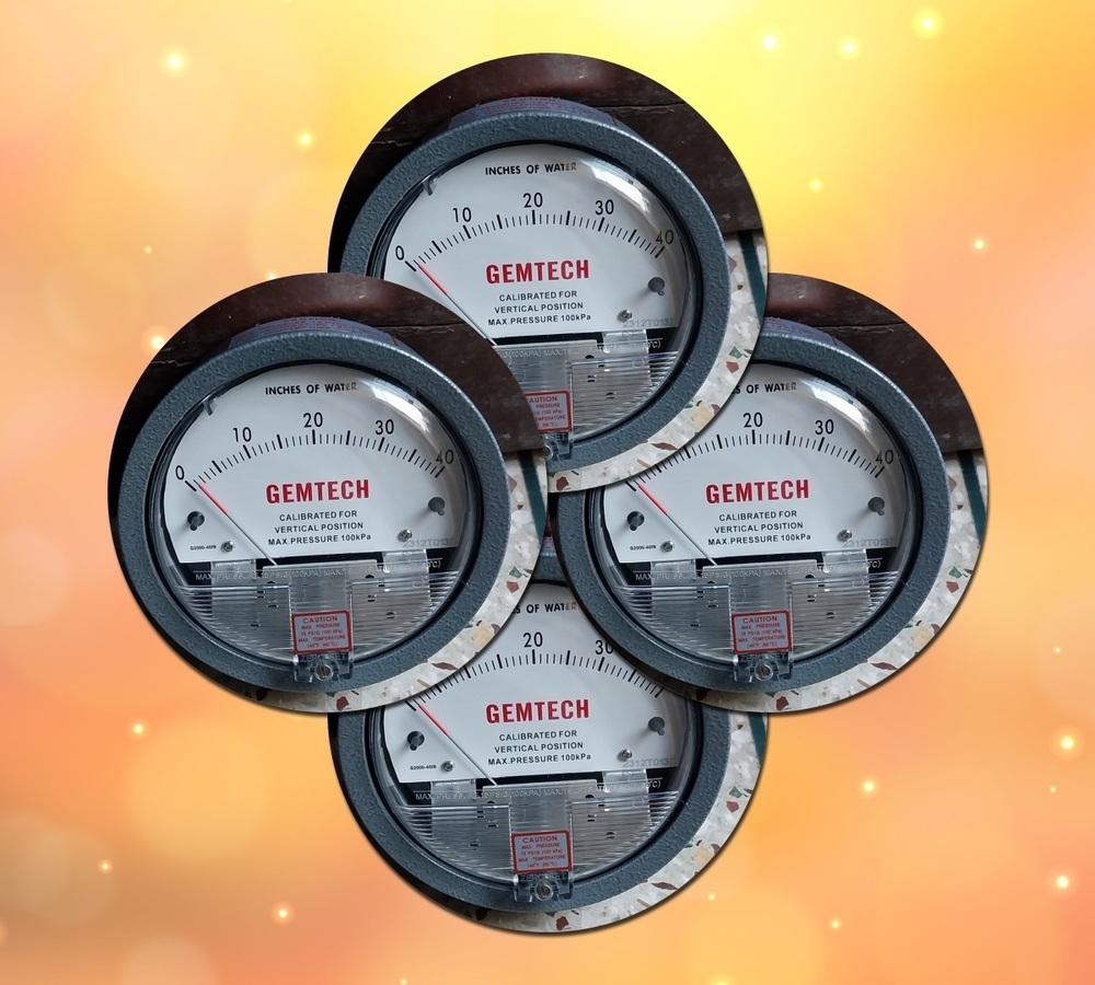 Cdpg-2l-led Aerosense Digital Differential Pressure Gauge Range 0-50 Mm Wc