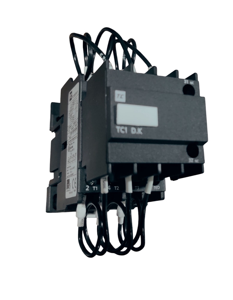 C&S Capacitor TC1D07K11M7 - 415V, 7kVAR, Coil Voltage: 220V, 50/60Hz, 1NO+1NC Configuration | Reliable Capacitor Switching Contactor