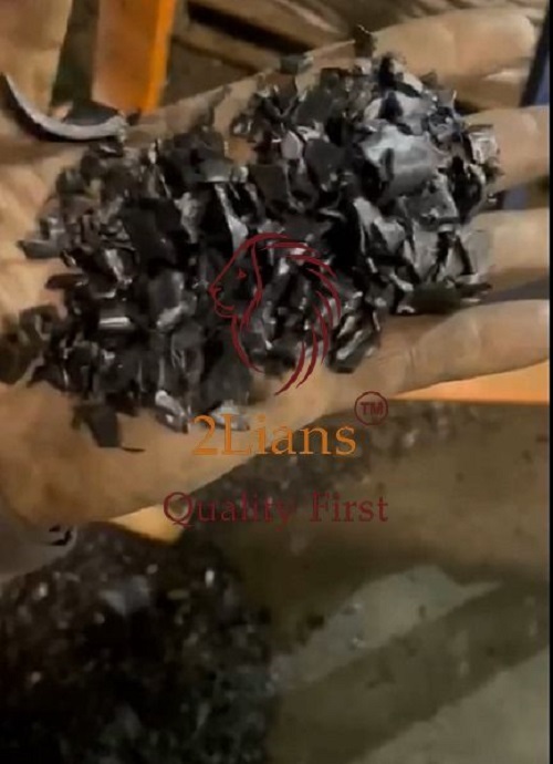 HDPE pipe PE4710  shredded Black scrap