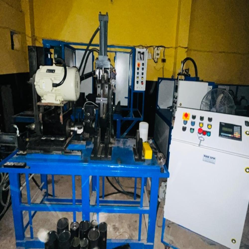 Idler roller pipe boring spm