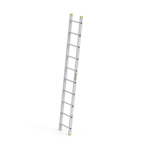 Aluminum Wall Support Straight Ladder