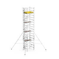 Lightweight Ladderspan Aluminum Scaffolding Tower - Height: 2 - 22  Meter (m)