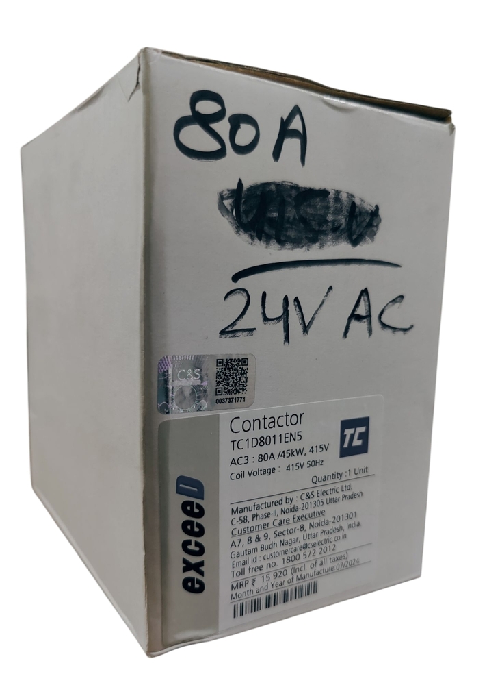 C&S CONTACTOR TC1D8011EN5