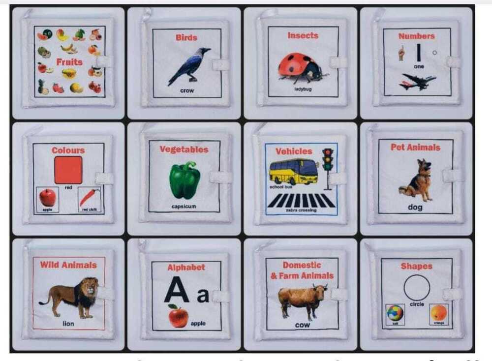 Soft Educational Books - Age Group: Upto 6 Years