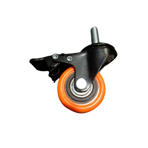 Orange PU Trolley Wheel
