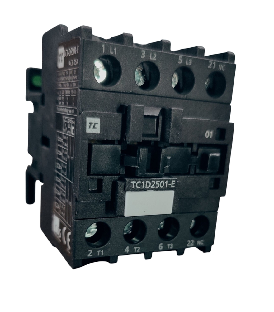 C&s Contactor Tc1d2501e M7 - 415v, 25a, 11kw Coil Voltage: 220v, 50/60hz | Single Unit, Reliable Performance For Industrial Applications