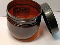 YOGURT JAR WITH AMBER 100GM