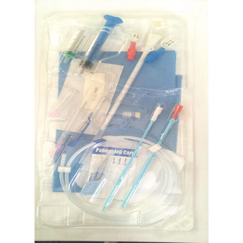 DIALYSIS CATHETER KIT DOUBLE LUMEN