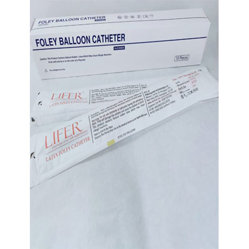 Foleys Ballon Catheter-Latex 3 Way - Color: White