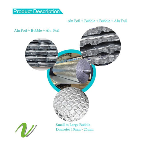 Aluminum Foil Bubble Heat Insulation