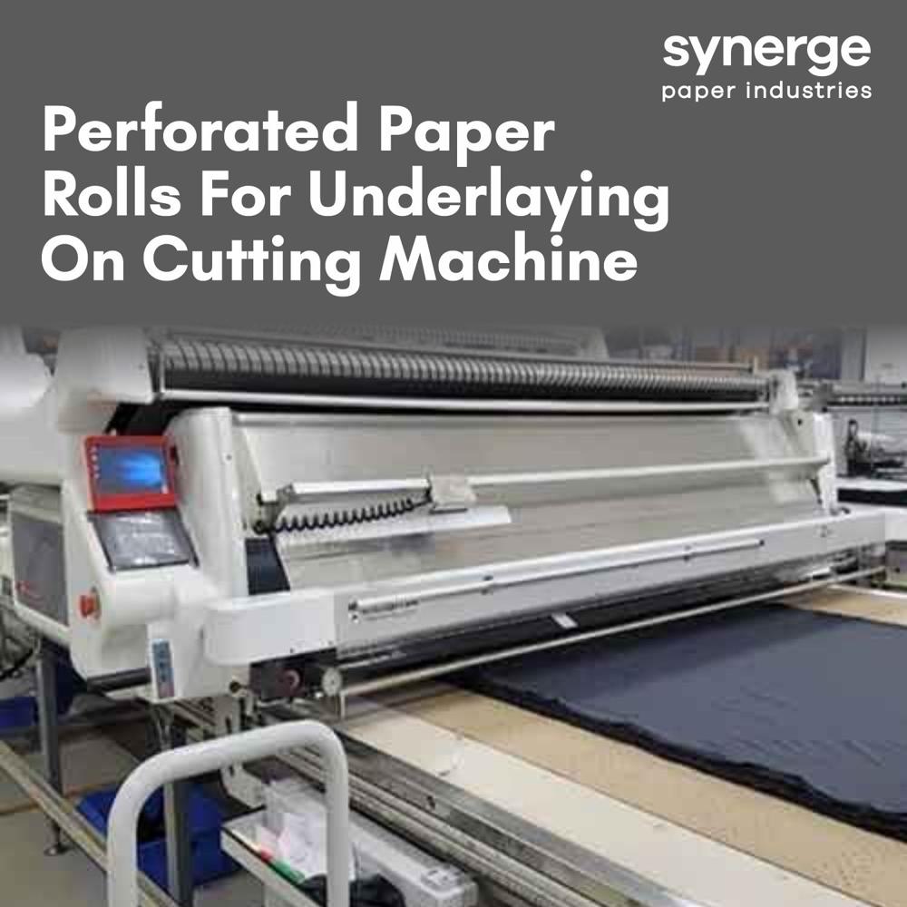 100 Gsm Perforated Underlay Paper For Garment Auto Cutter - Color: Brown