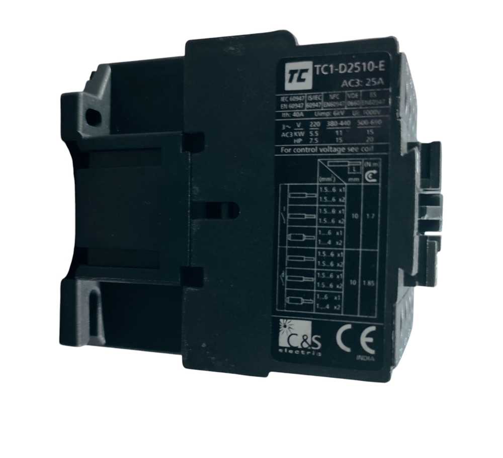 C&s Contactor Tc1d2510e F5