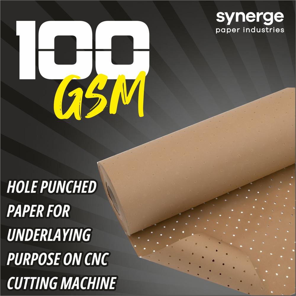 Perforated Hole Punch Paper Roll for Auto Cutter