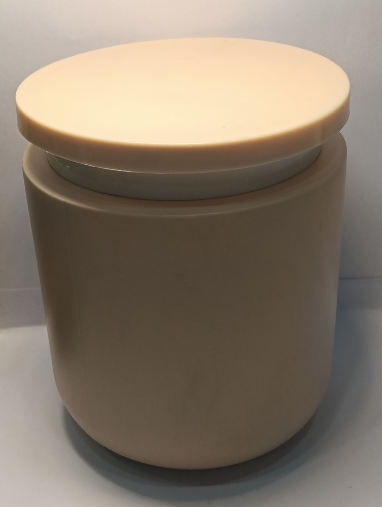 Hdpe 800 Ml Cosmetic Jar With T-cap