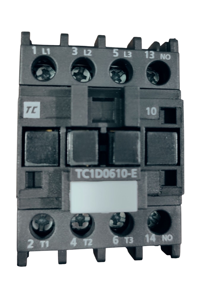 C&s Contactor Tc1d0610e M5 - 6a, 2.2kw, Coil Voltage: 220v, 415v Ac3 Rated, 50hz | Ideal For Motor Control Applications