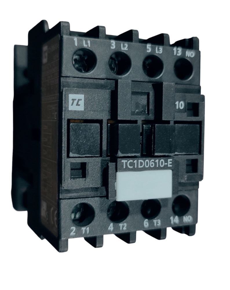 C&s Contactor Tc1d0610e M5 - 6a, 2.2kw, Coil Voltage: 220v, 415v Ac3 Rated, 50hz | Ideal For Motor Control Applications