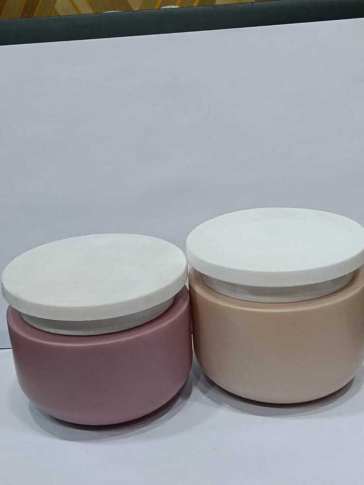 HDPE 400ML COSMETIC JAR WITH T-CAP