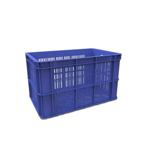 10 Ltr Plastic Crate - Coating Type: Colour Coated