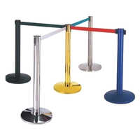 Queue Manager Stand - Color: Silver