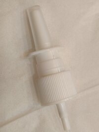 20mm Vertical Nasal Spray White - Durable Plastic Material , Vertical Ergonomic Design, Precise Dosage With Adjustable Spray Angle, Fine Spray Pattern