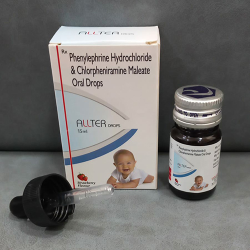Phenylephrine Hydrochloride And Chlorpheniramine Maleate Oral Drops - Drug Type: General Medicines