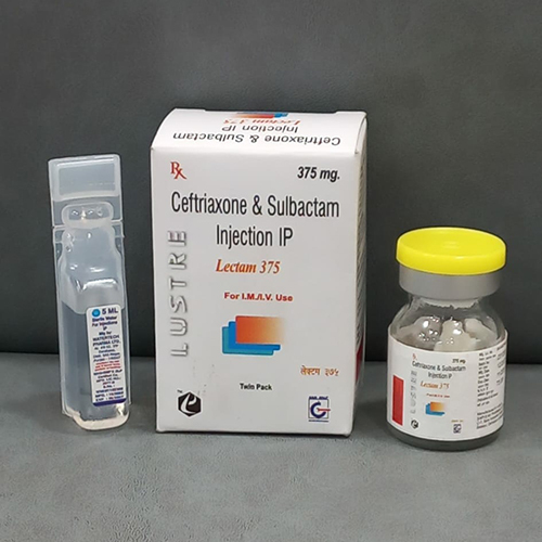 Ceftriaxone And Sulbactam Injection Ip 375 Mg - Drug Type: General Medicines