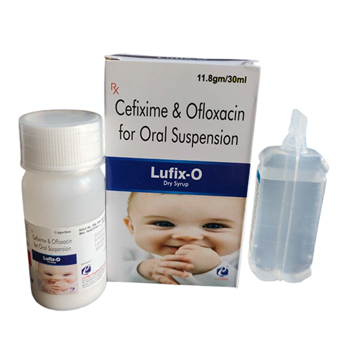 Cefixime And Ofloxacin For Oral Suspension 11.8gm-30ml