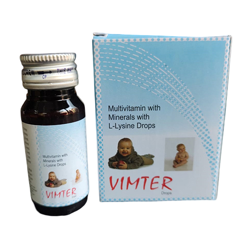 Multivitamin With Minerals With L-Lysine Drops