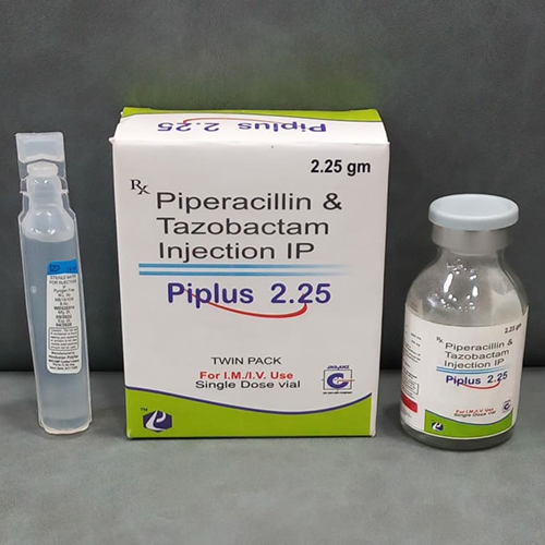 Piperacillin And Tazobactam Injection IP 2.25 gm