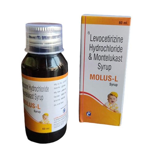 Levoetirizine Hydrochloride And Montelukast Syrup 60Ml - Drug Type: General Medicines