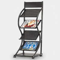 Newspaper Magazine Stand - Assembly: No Assembly Required