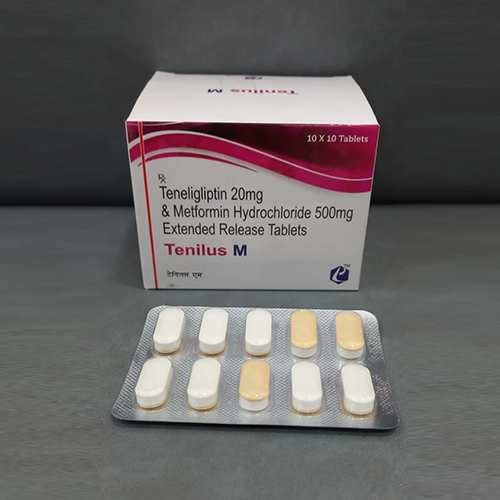 Teneligliptin 20Mg And Metformin Hydrochloride 500Mg Extended Release Tablets - Storage Instructions: Dry Place