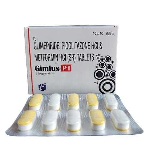 Glimepiride Pioglitazone HCL And Metformin HCI Tablets