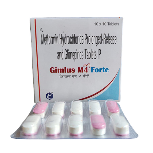 Metformin Hydrochloride Prolonged-Release And Glimepiride Tablets IP