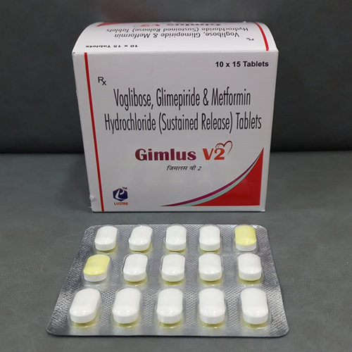 Voglibose Glimepiride And Metformin Hydrochloride Tablets V2
