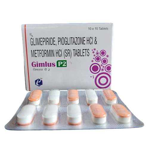 Glimepiride Pioglitazone HCL And Metformin HCL Tablets P2