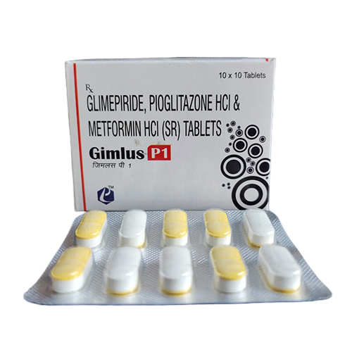 Glimepiride Pioglitazone HCL And Metformin HCI Tablets And Pioglitzone