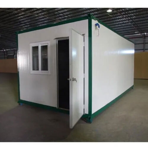 Modular Office Conference Container - Color: White And Green