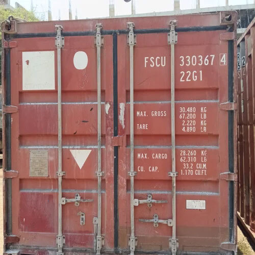 Used Shipping Containers - Capacity: 20 Ton