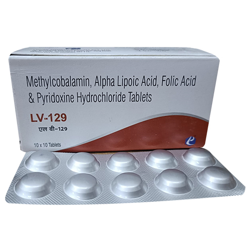 Methylcobalamin Alpha Lipoic Acid Folic Acid And Pyridoxine Hydrochloride Tablets - Drug Type: General Medicines