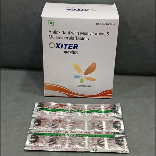 Antioxidant With Multivitamins And Multiminerals Tablets - Storage Instructions: Dry Place