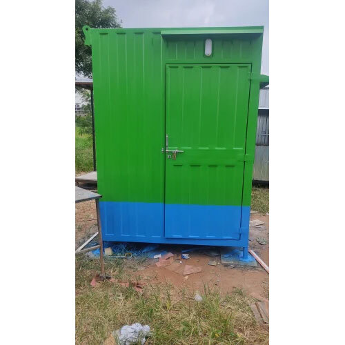 Portable Security Cabins Guard Rooms - Color: Green