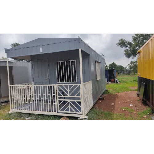 Steel Prefabricated Portable Cabin - Color: Grey