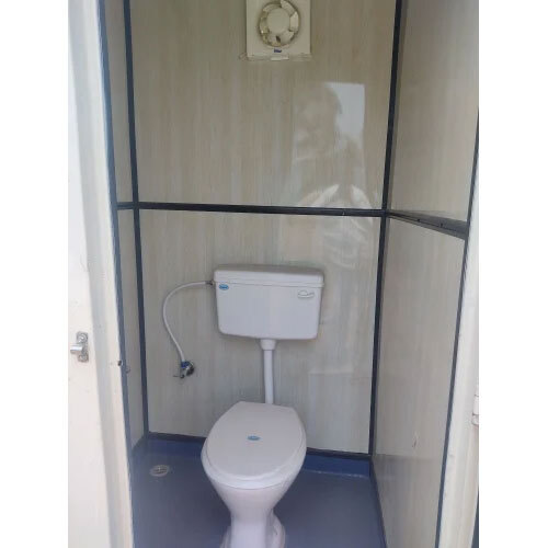 Frp Portable Toilet Cabin - Color: White