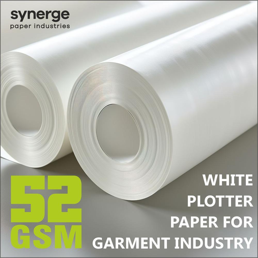 62 Inch White Plotter Paper Rolls