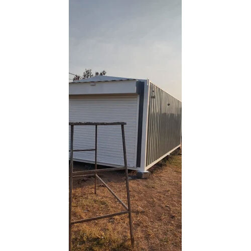 Prefab Steel Shop Container - Capacity: 10 Ton