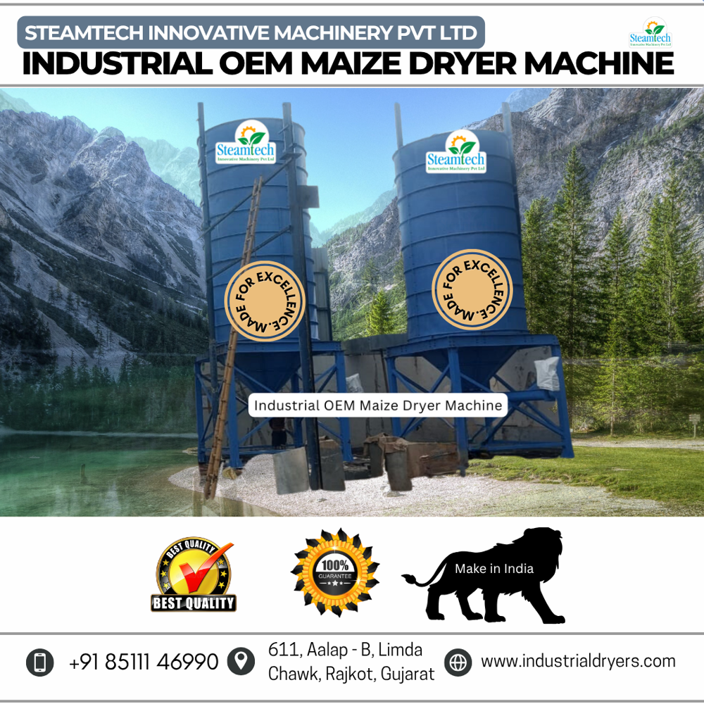 Industrial OEM Maize Dryer Machine