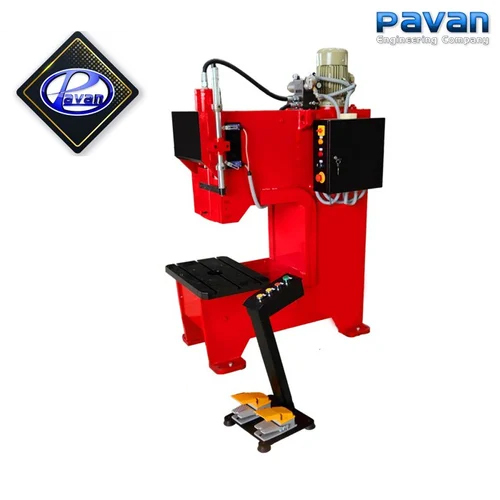 C Type Sheet Bending Machine - Color: Red