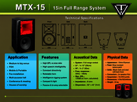 Line Array (horizontal Mtx-15) - Color: Black